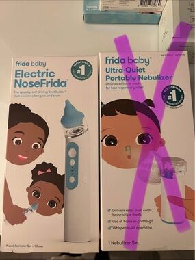 Fridababy Electric NoseFrida Baby Nasal Aspirator in Light Blue